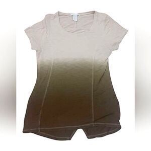 Design History Flowy Ombre Top Womens Size Medium